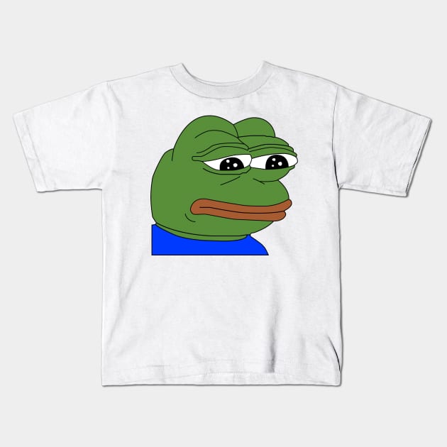 Pepe Kids T-Shirt by FlashmanBiscuit